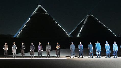 dior fashion show egypt|dior fashion blockbuster.